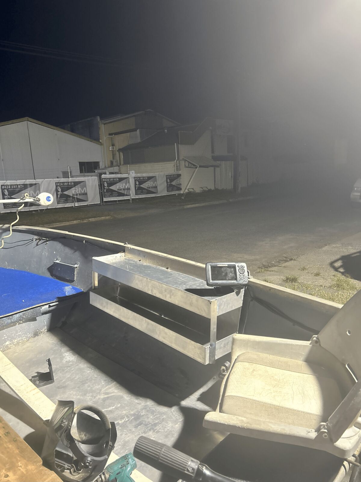 On-site night works